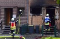 Feuer 2 Vollbrand Reihenhaus Roggendorf Berrischstr P192